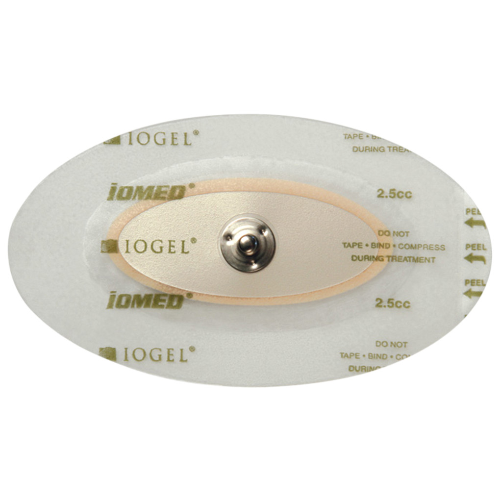 IOGEL(R) DISPOSABLE ELECTRODES - MEDIUM, 2.5CC FILL
