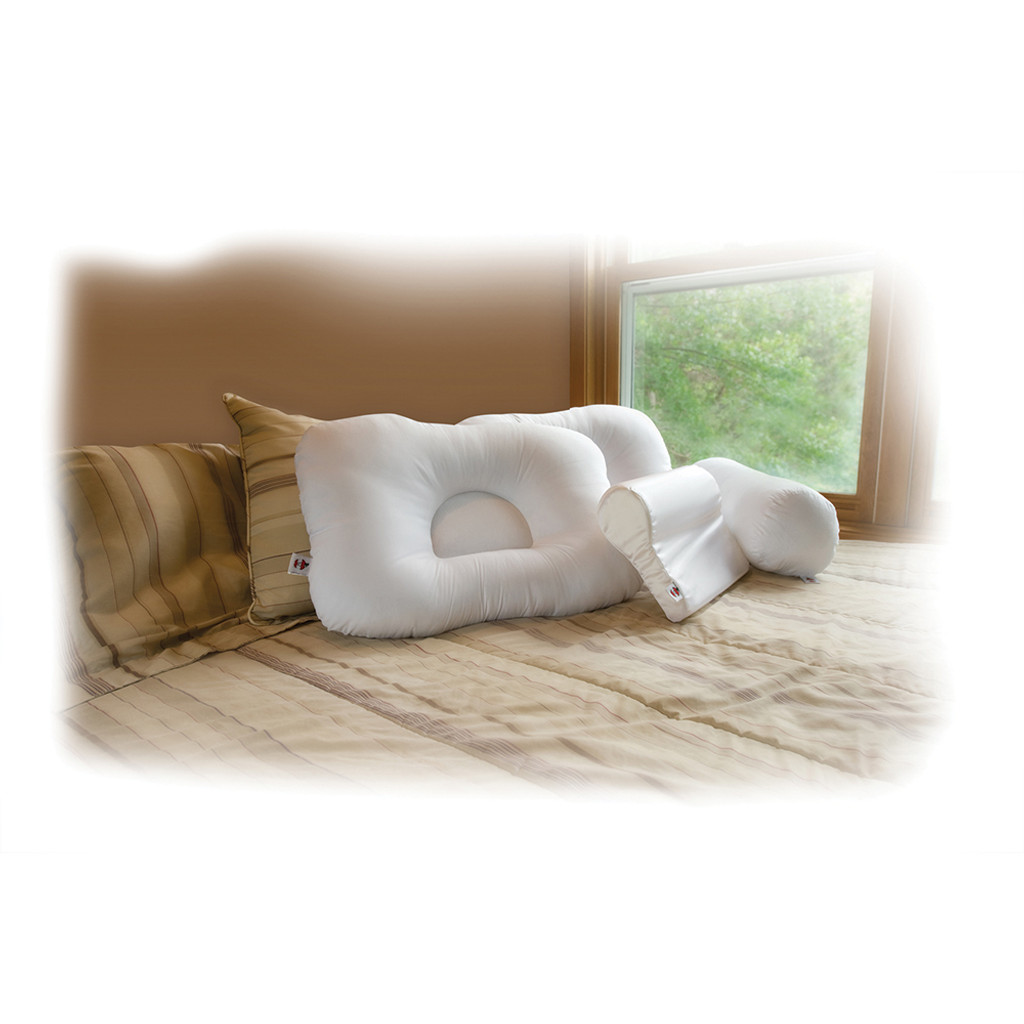 MIDSIZE D-CORE FIBER SUPPORT PILLOW, 22" X 15"
