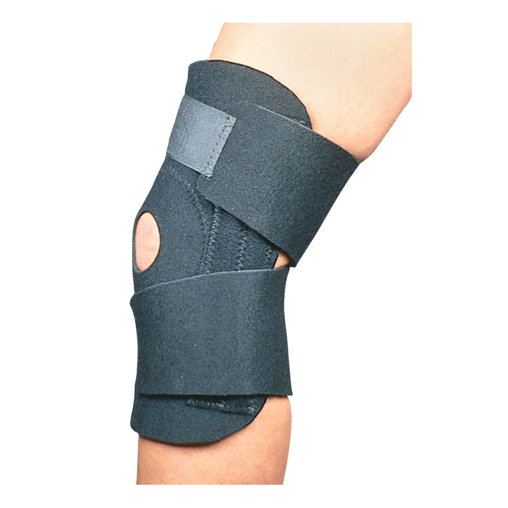 NEOPRENE KNEE WRAP AROUND, UNIVERSAL,