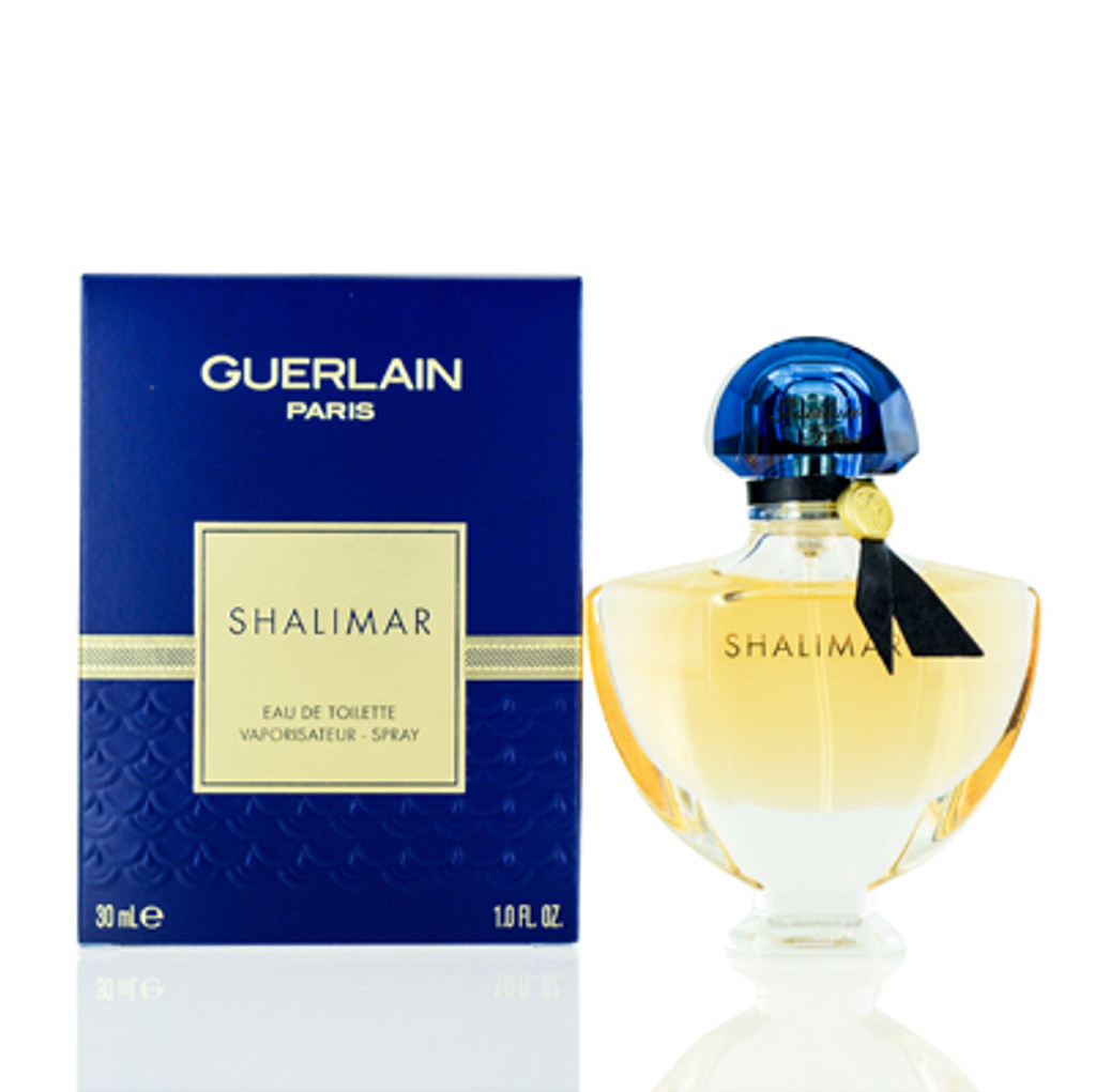 SHALIMAR/GUERLAIN EDT SPRAY 1.0 OZ (W) "BLUE&GOLD PACKAGING" 