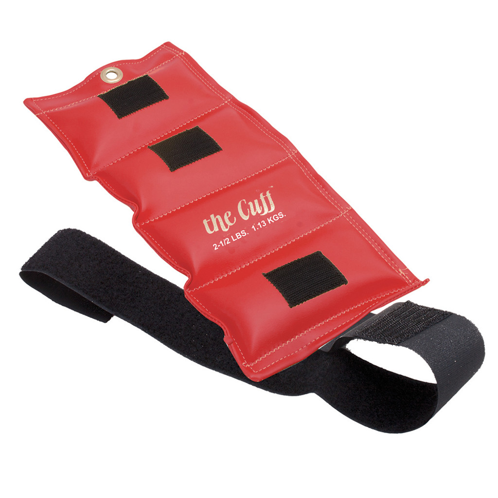 WRIST AND ANKLE WEIGHT CUFF,  2 1/2 LBS
