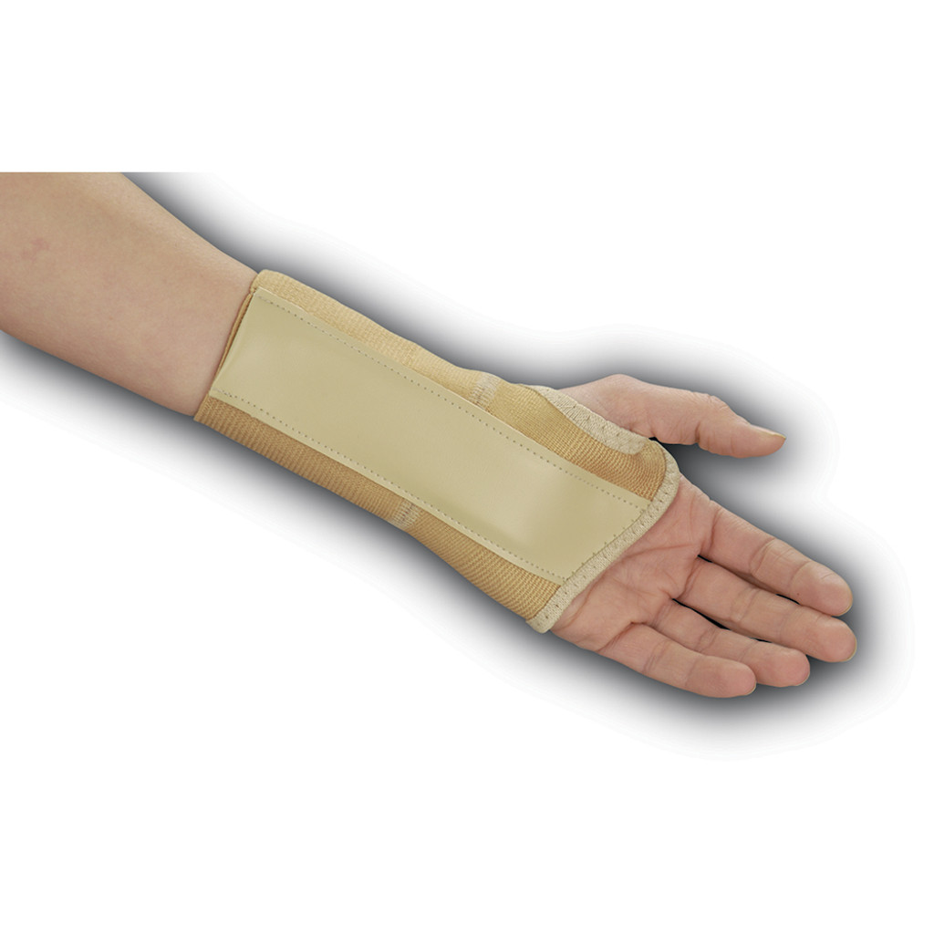 ELASTIC WRIST BACE - LEFT, X-LARGE, WRIST CIRCUMFERENCE (8 1/2" - 9 1/2")
