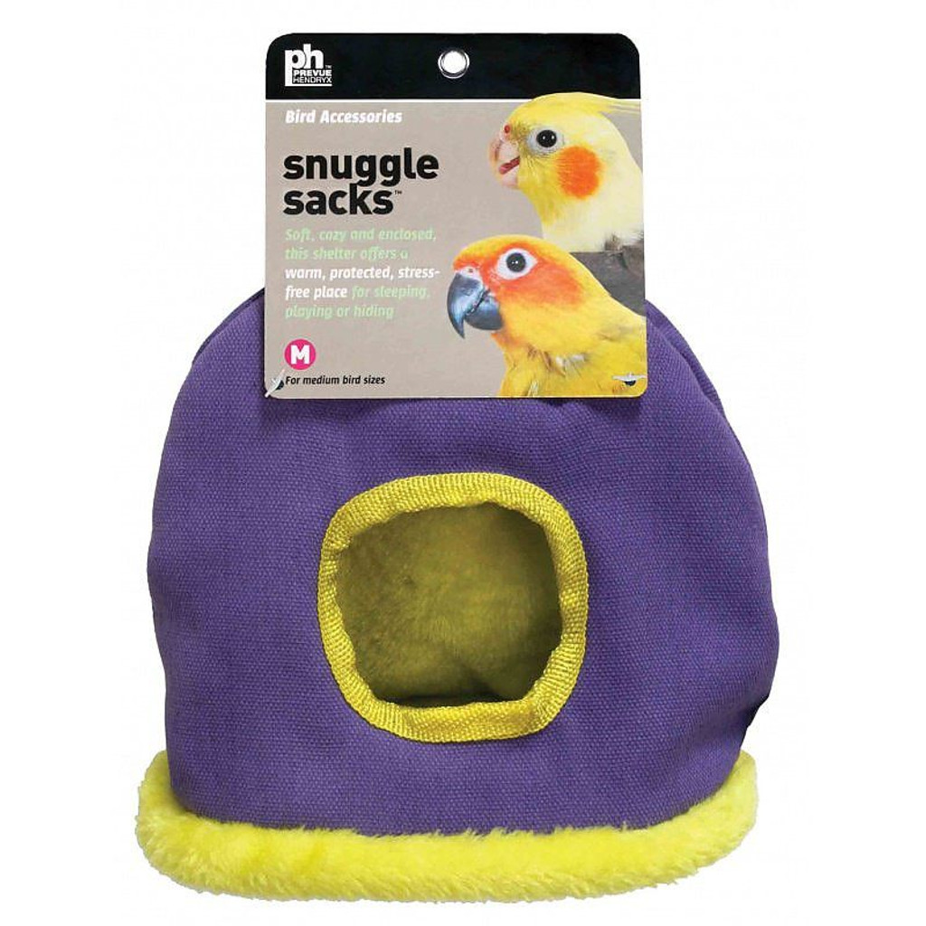 Prevue Snuggle Sack Medium - 7,5"L x 5,25"L x 10"H - (Couleurs assorties)