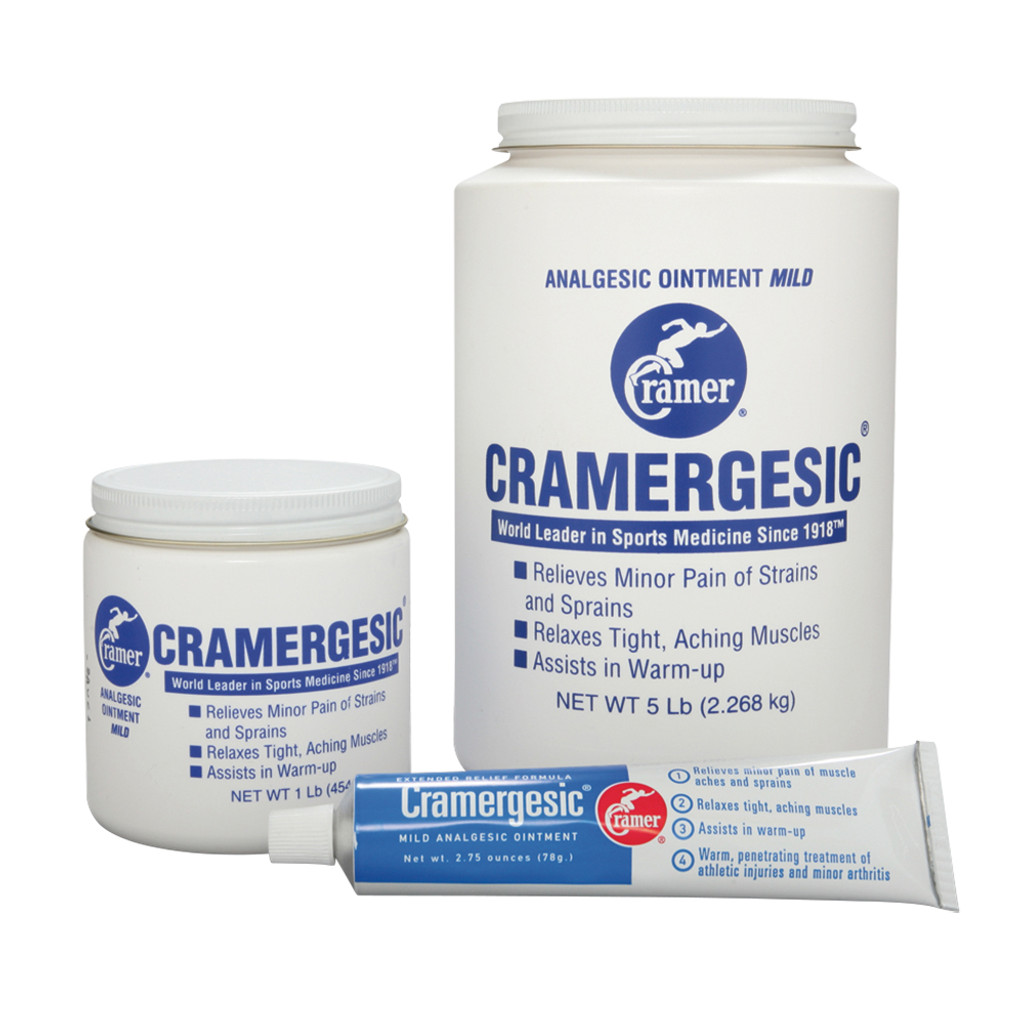 Pommade analgésique Cramergesic, pot de 1 lb
