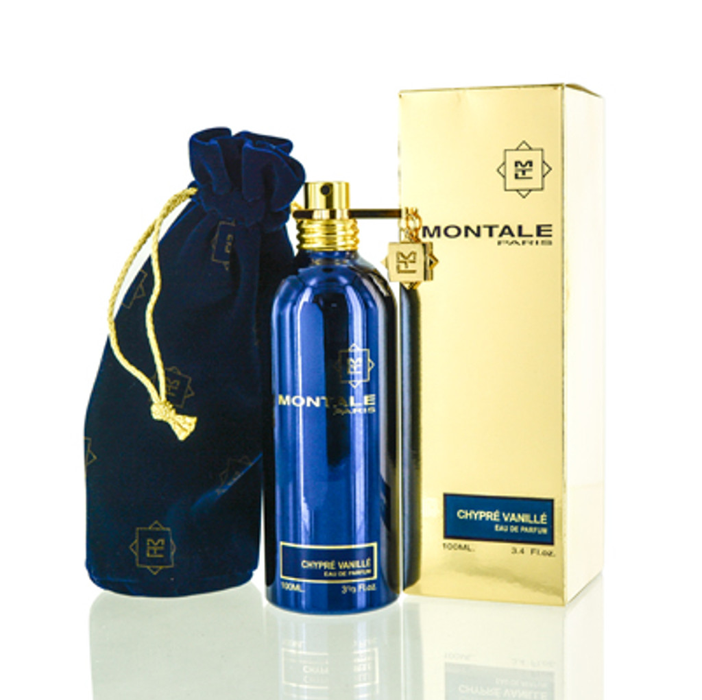 Chypre vanille/montale edp spray 3,3 oz (100 ml) (u) glanzend blauw