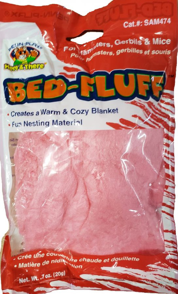  Penn Plax Bed-Fluff para hámsteres, jerbos y ratones 0.7 oz