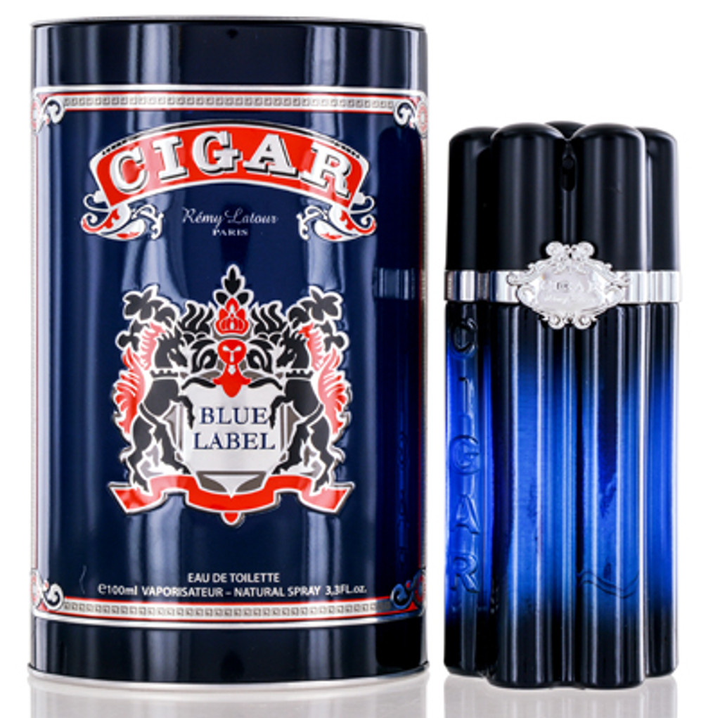 Étiquette bleue de cigare/remy latour edt spray 3,3 oz (100 ml) (m) 