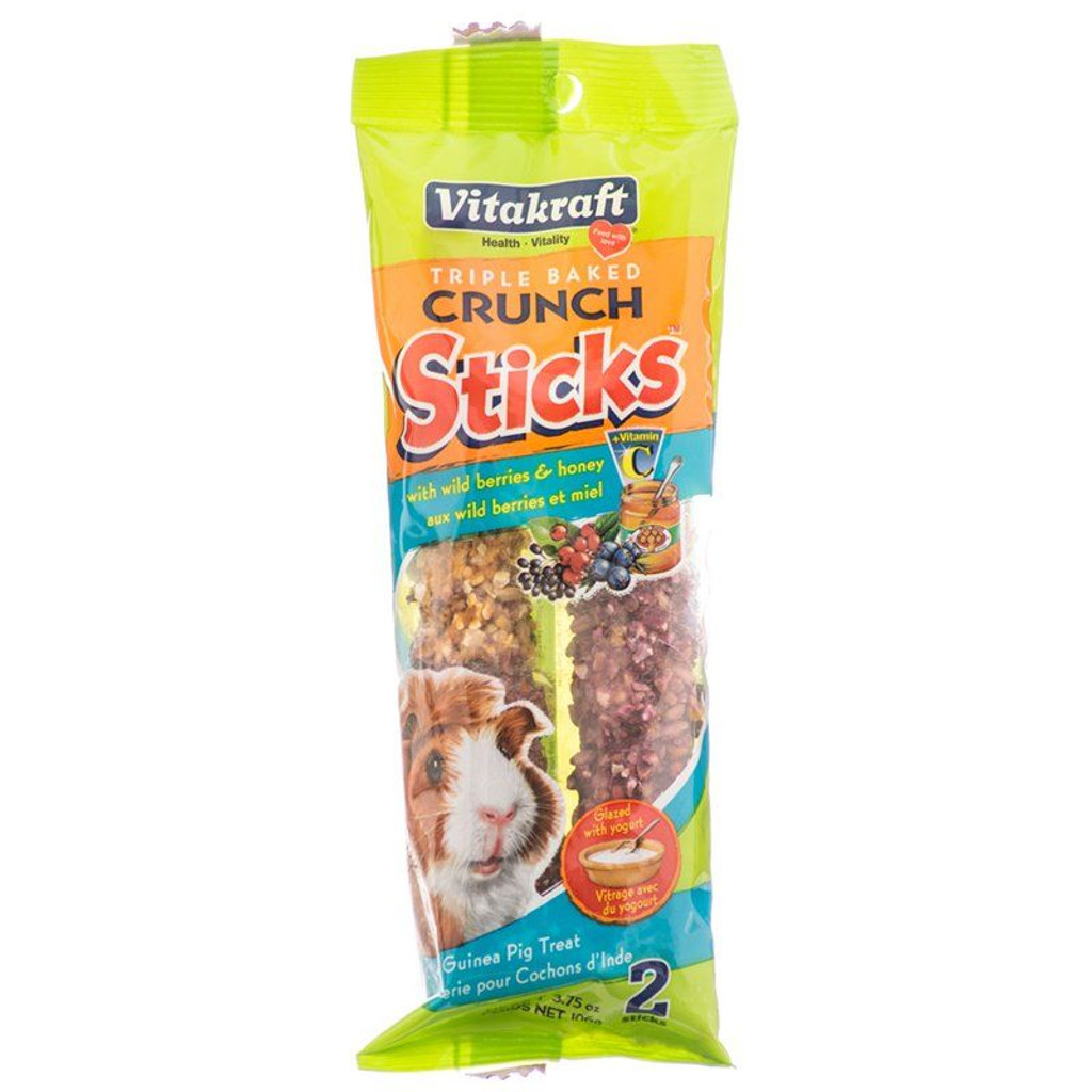 Vitakraft Triple Baked Crunch Sticks Treat for Guinea Pigs