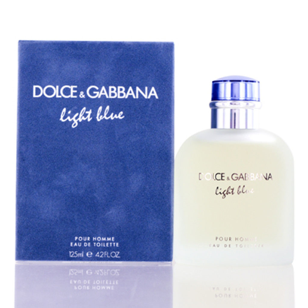 Bleu clair pour homme/d&g edt spray 4.2 oz (m) 