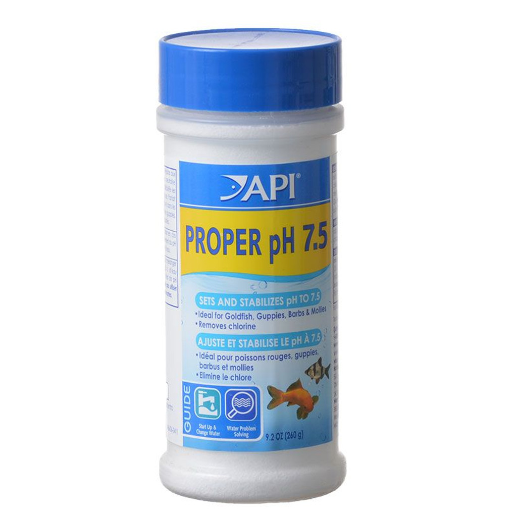  API Proper Ajusteur de pH 7,5 pour aquariums Pot de 260 g