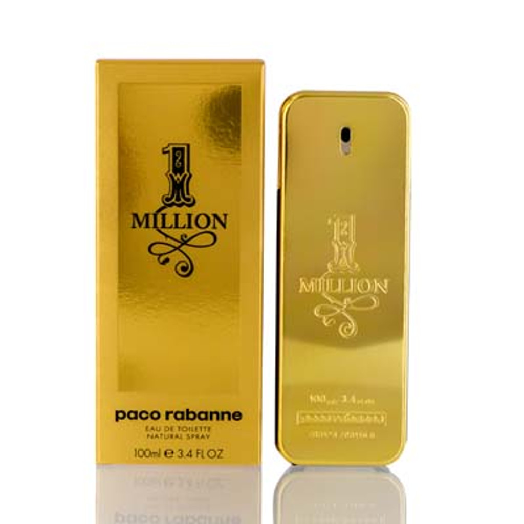  PACO RABANNE1 MILLION/PACO RABANNE EDT SPRAY 3.3 OZ (M)