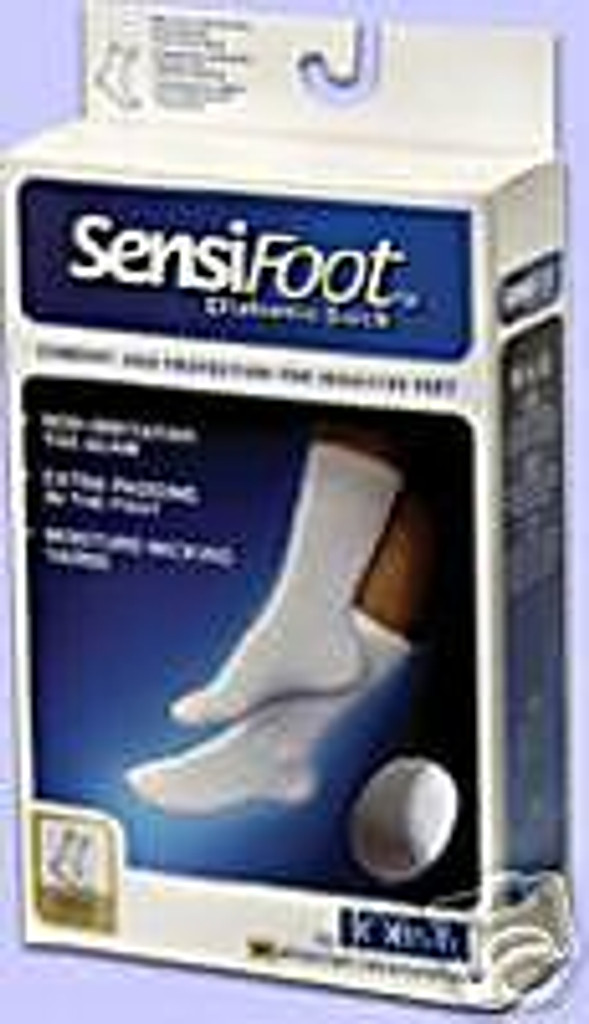  Jobst Sensifoot Diabetic Support Socks 8-15 Crew Style