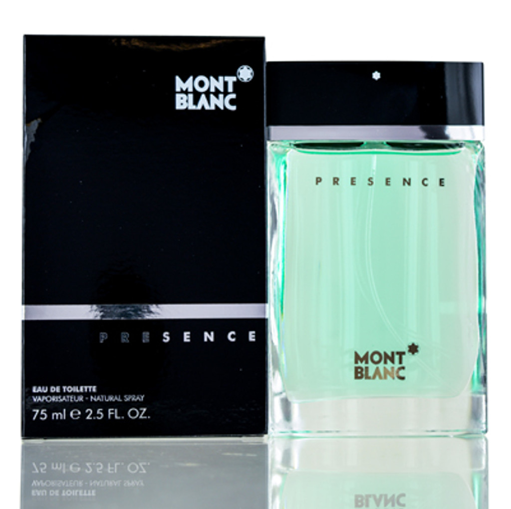 PRESENCE FOR MEN/MONT BLANC EDT SPRAY 2.5 OZ (M)