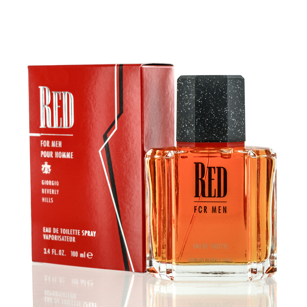 Rote Männer/Giorgio b. Hills Edt Spray 3,4 oz (m)