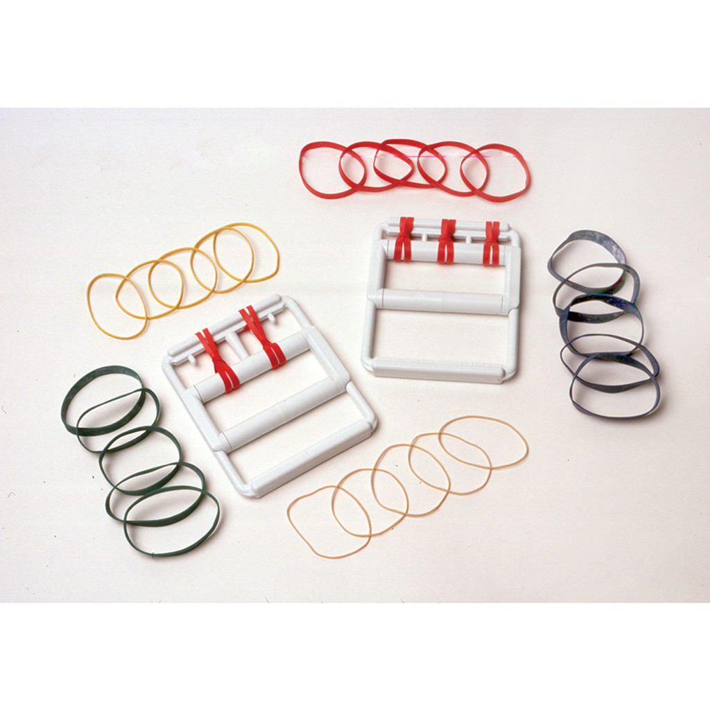 LATEX BANDS FOR HANDISIZER, RUBBER, COLOR CODED
