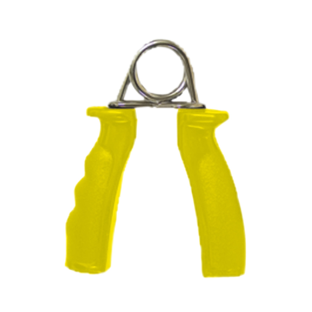 CANDO EXTRA EASY RESISTANCE FIXED GRIP WITH ERGOGRIP COVERS, YELLOW
