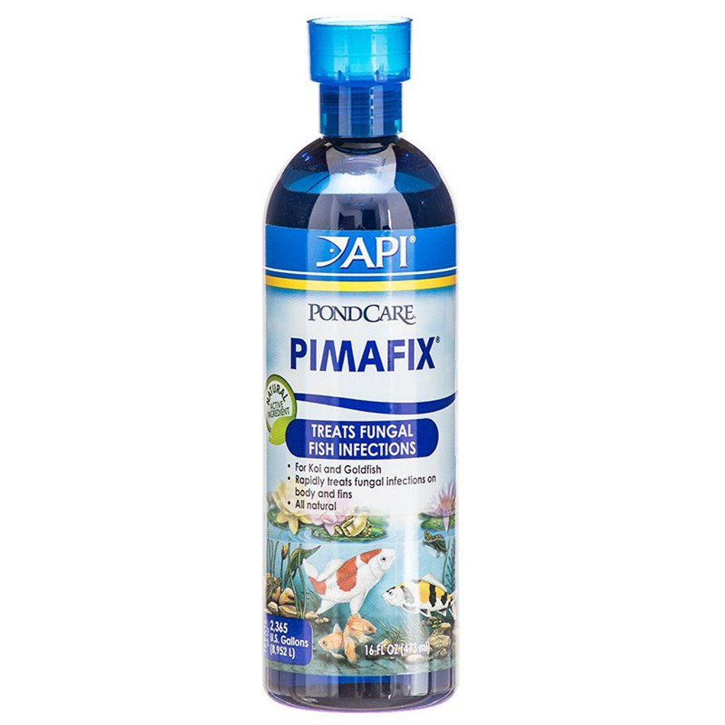 PondCare PimaFix Antifungal Remedy for Koi & Goldfish 16 oz (Treats 2,400 Gallons)