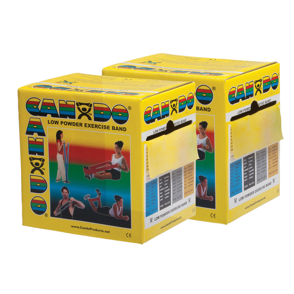 CANDO BAND, TWIN-PAK, YELLOW, 100 YARD, LOW POWDER (2 BOXES/SET)
