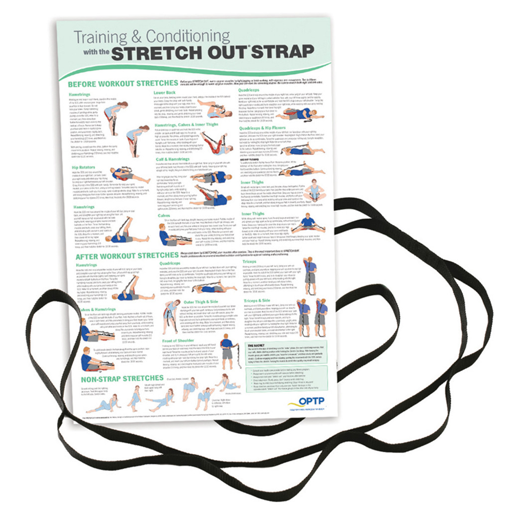 STRETCH OUT STRAP XL WITH TRAINING & COND POSTER
