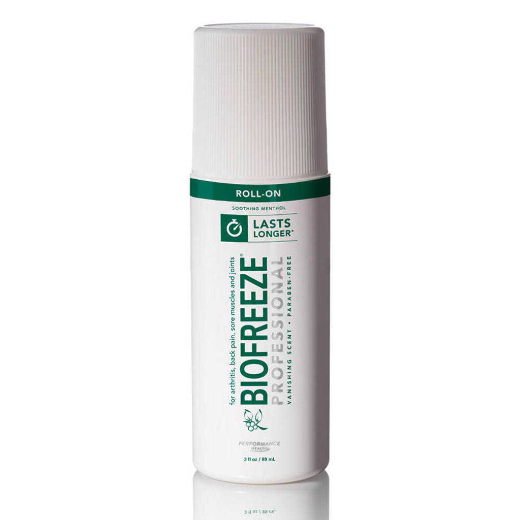 Biofreeze profesional, 3 oz. rodar sobre
