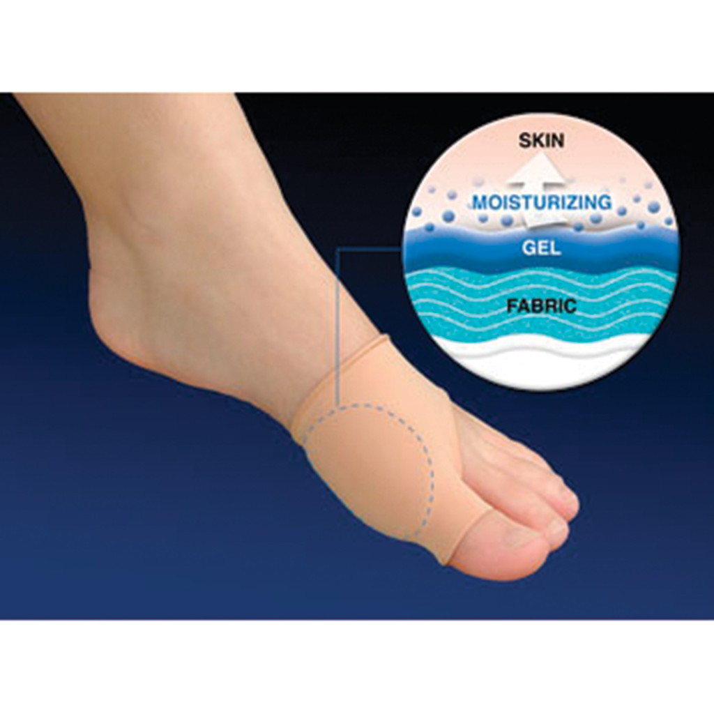 1306-M COMFORT GEL SKIN BUNION RELIEF-THIN,SML/MED
