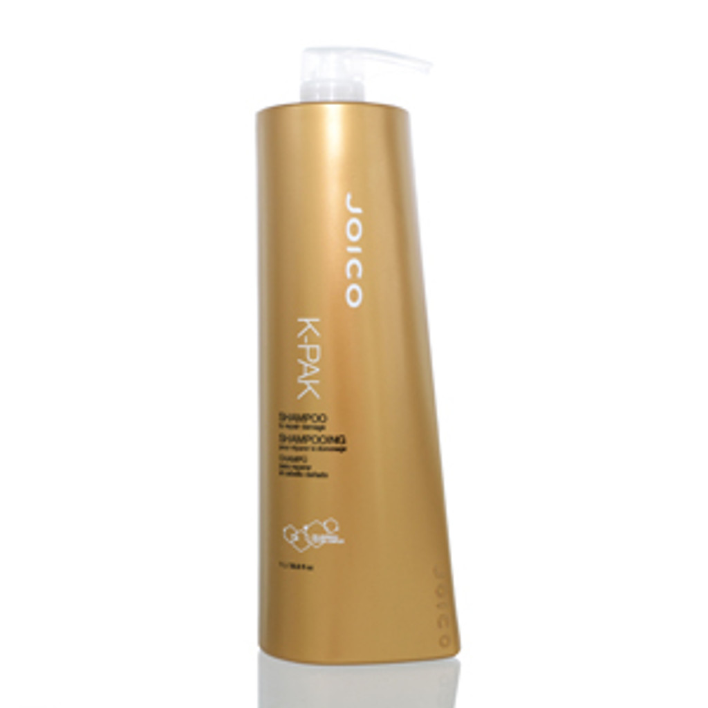 Joico k-pak/joico rekonstruerende shampoo med pumpe 33,8 oz.. 