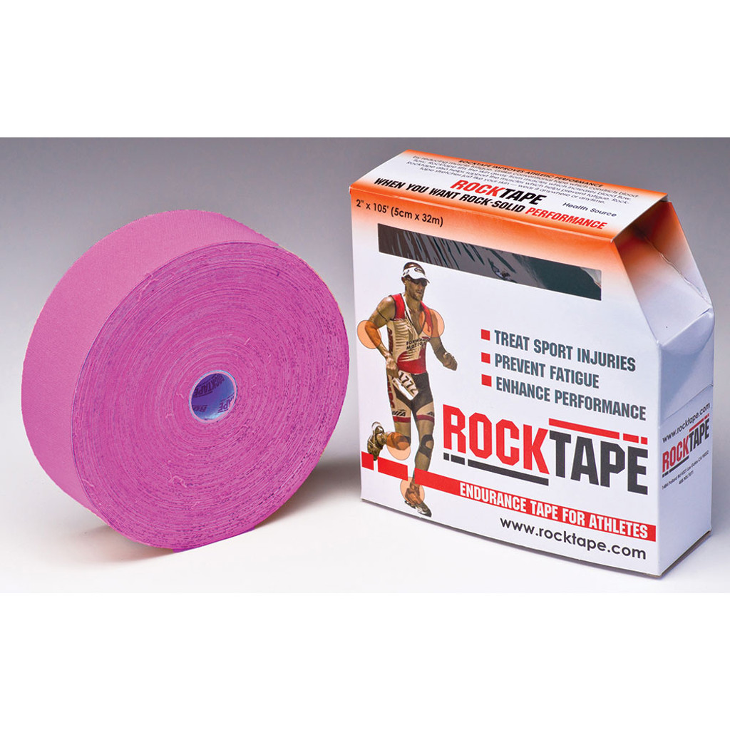 Rocktape, rouleau de 2" x 105', rose
