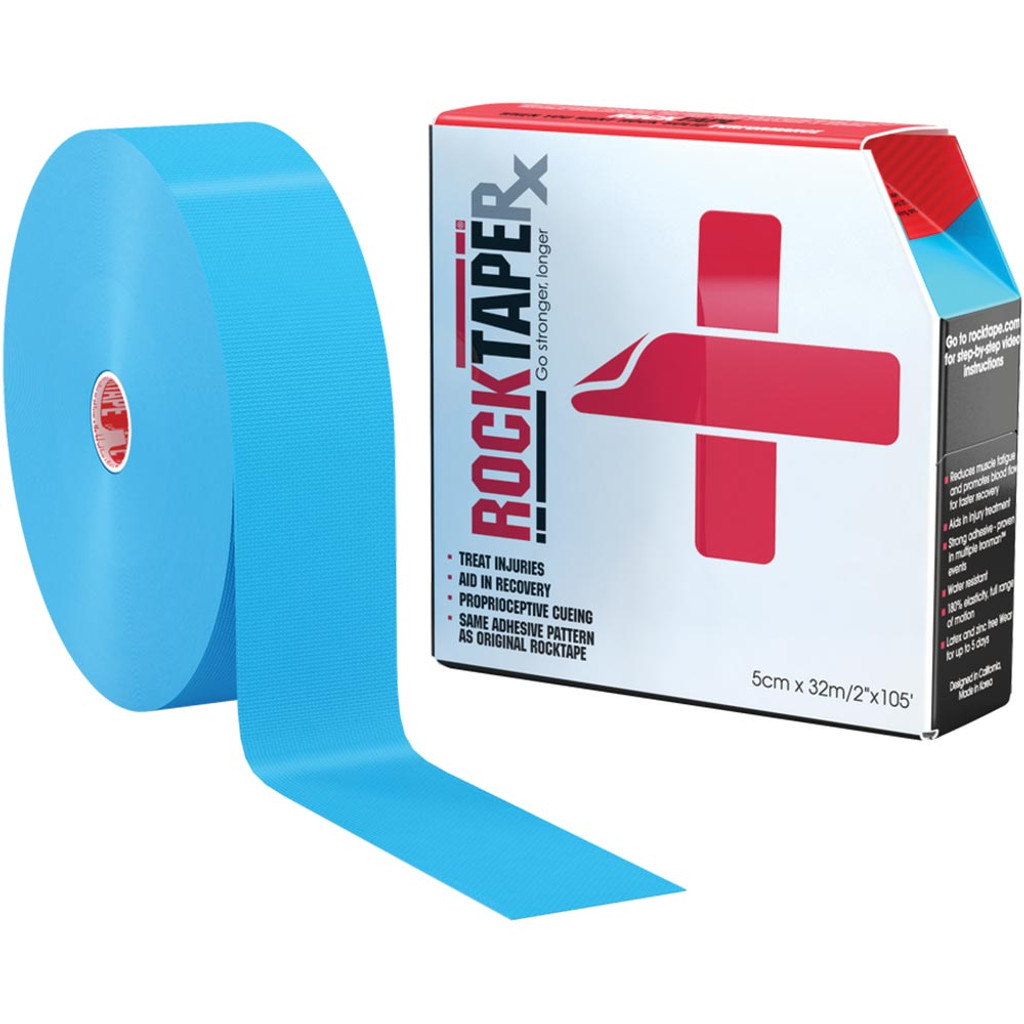 Rocktaperx blid tape, 2" x 105" rulle, blå

