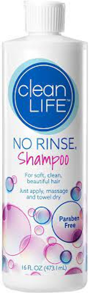 MCK No Rinse Rinse-Free Shampoo Scented 16 oz. Flip Top Bottle