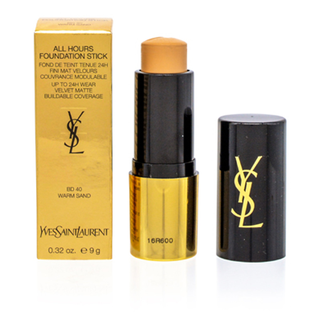  قلم كريم أساس YSL/All Hours (40 دينار بحريني) رمل دافئ 0.32 أونصة (9 مل)