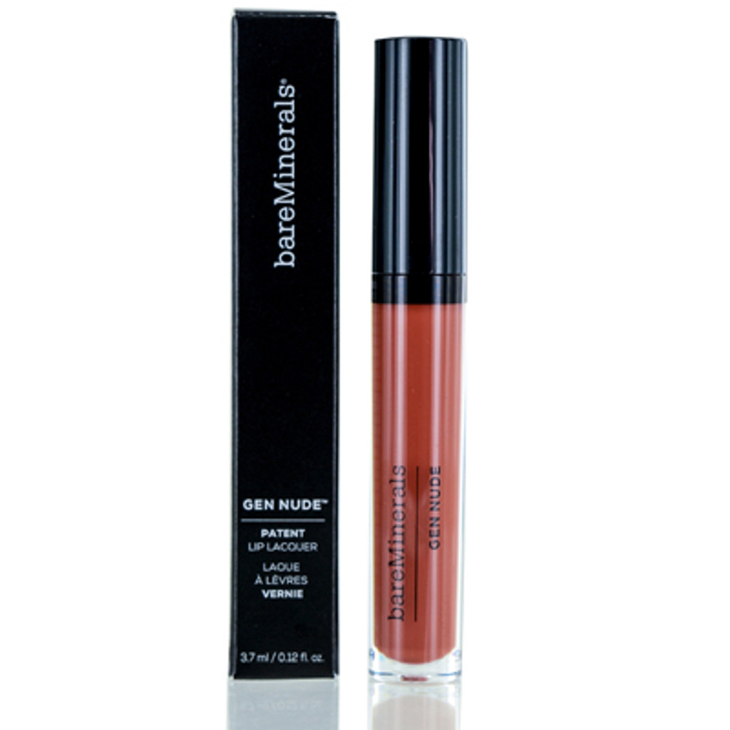 BAREMINERALS/GEN NUDE PATENT LIP LACQUER HYPE .12 OZ (3.5 ML) HIGH SHINE LIQUID LIPSTICK 