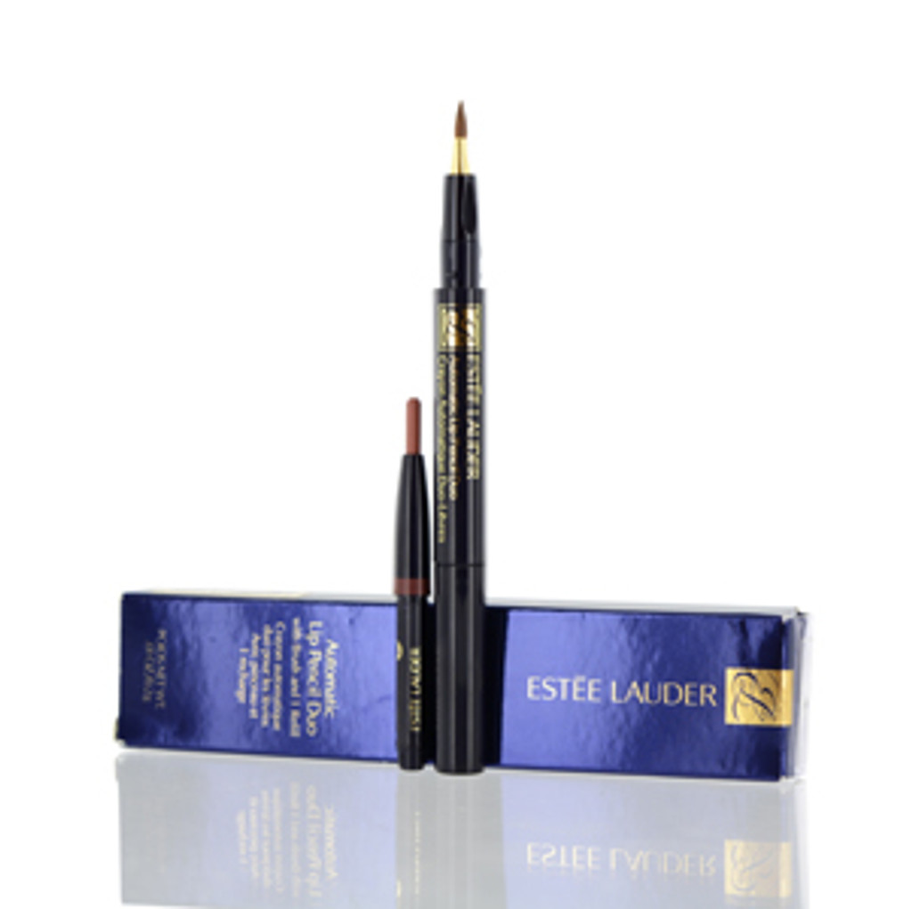  ESTEE LAUDER/AUTOMATIC LIP PENCIL DUO 01 SPICE .01 OZ WITH BRUSH AND 1 REFILL