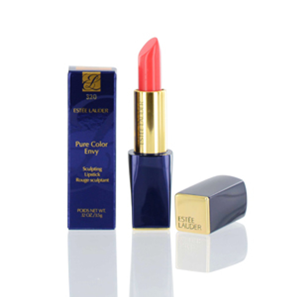 ESTEE LAUDER/PURE COLOR ENVY SCULPTING LIPSTICK 320 DEFIANT CORAL 0.12 OZ