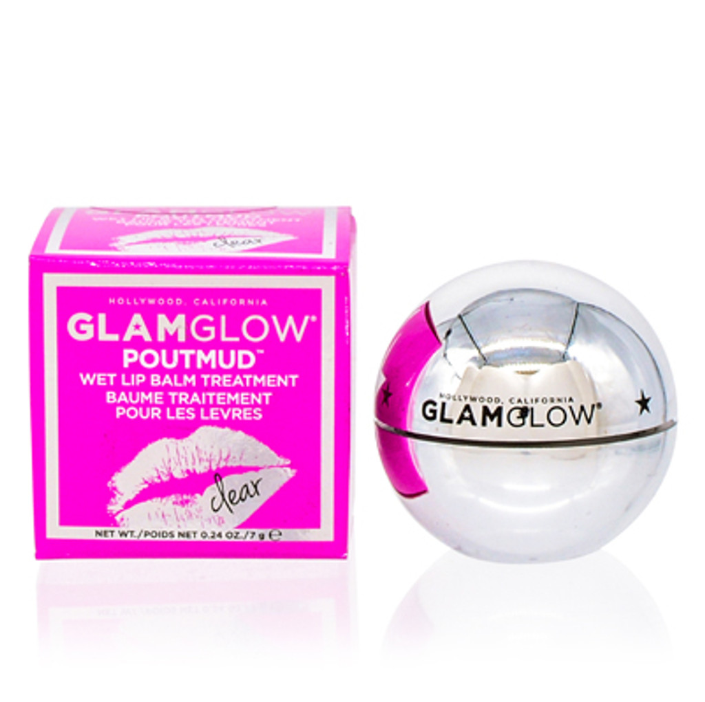 Baume à lèvres humide Glamglow/poutmud transparent 0,24 oz (7 ml) 