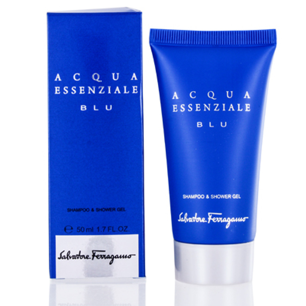  Acqua essenziale blu/s. Ferragamo shampooing/gel douche 1,7 oz (50 ml) (m)