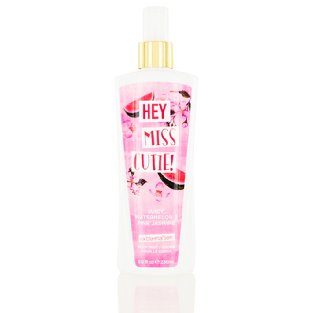 HEY MISS CUTIE EXCLAMATION/COTY BODY MIST 8.0 OZ (236 ML) (W) 