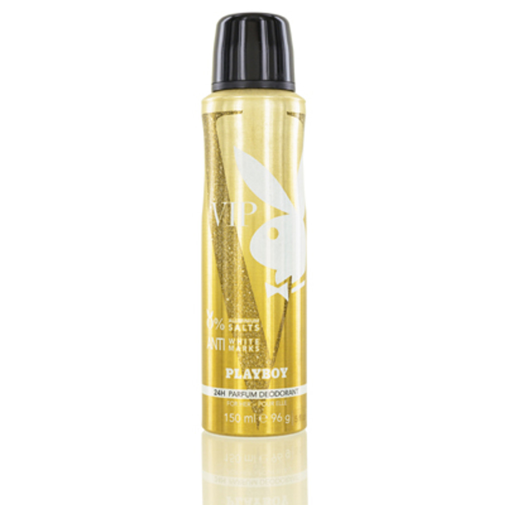 Playboy vip/coty déodorant spray parfumé 5,0 oz (150 ml) (w)