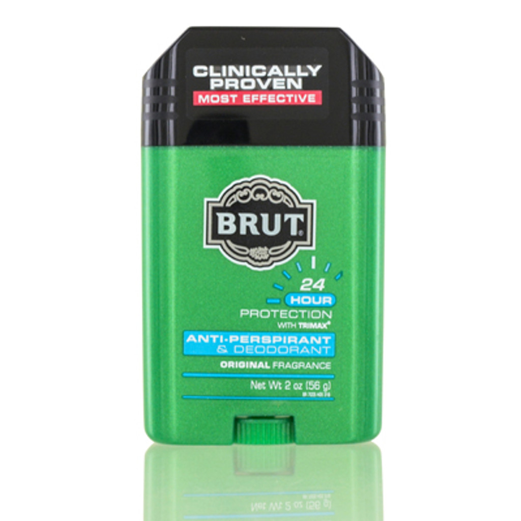  Brut/faberge antiperspirant deodorantstick 2,0 oz (m) 24 timer