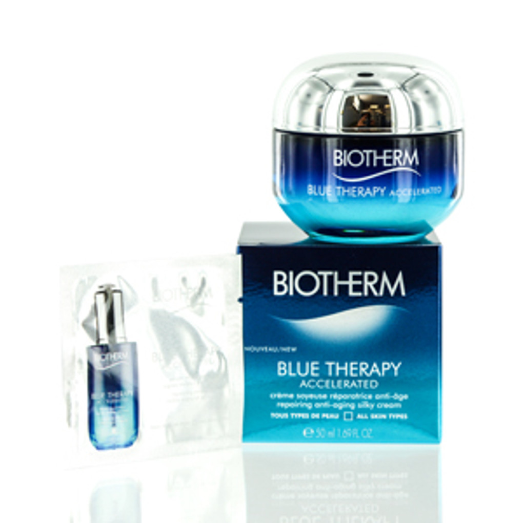  Biotherm/blauwtherapie versnelde anti-aging zijdezachte crème 1,7 oz (50 ml)