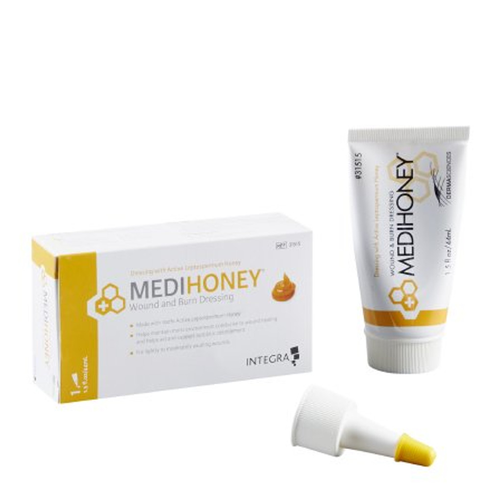 MCK MediHoney משחת רוטב פצעים וצריבה 1.5 אונקיות