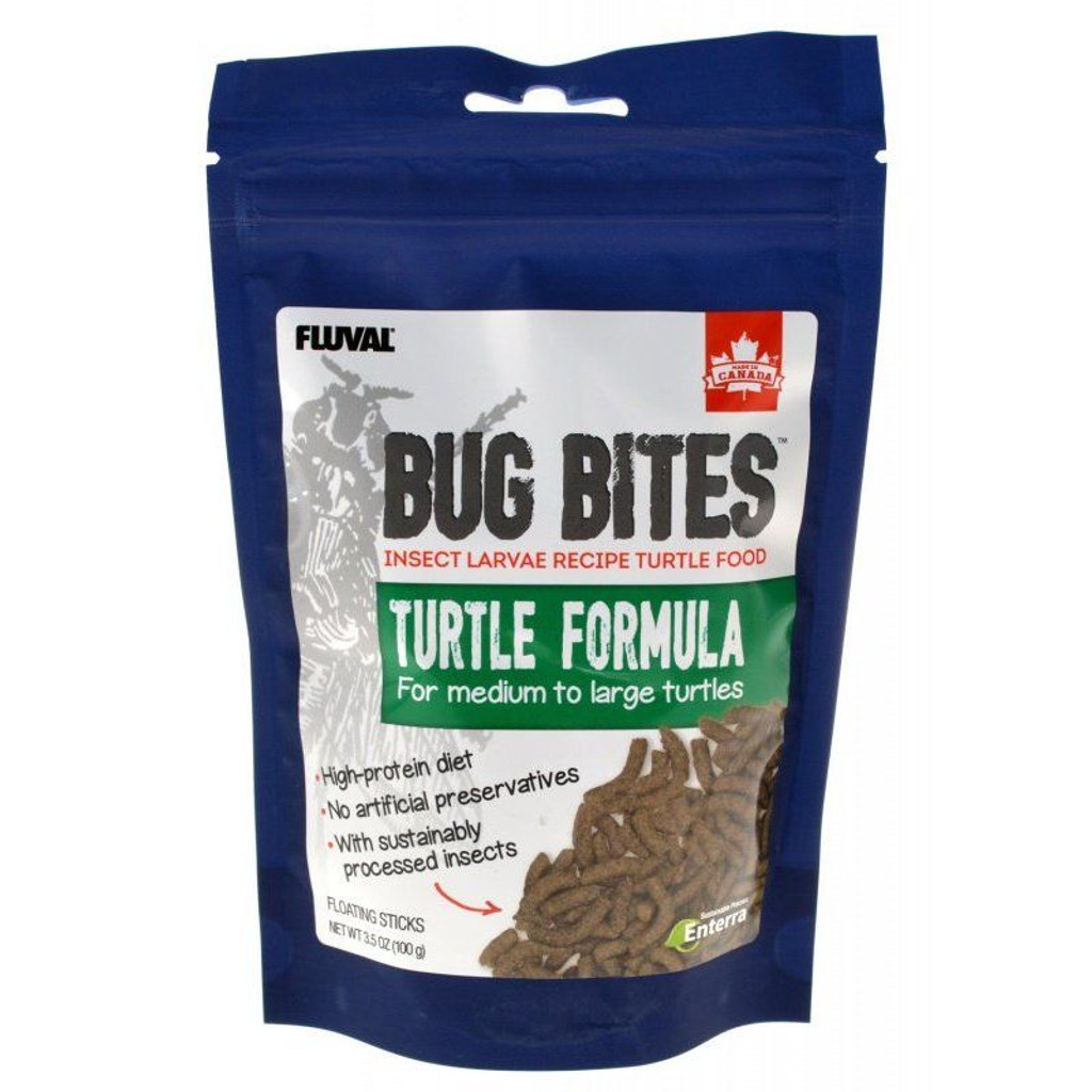 מקלות צפים LM Fluval Bug Bites Turtle Formula 3.5 oz