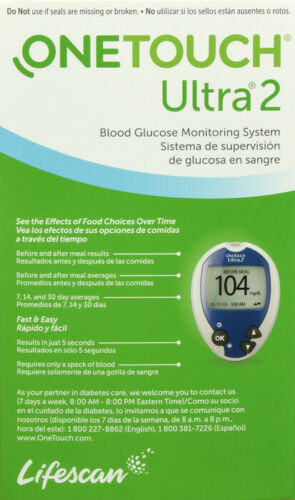 Ultra 2 Meter Blood Glucose Monitoring System