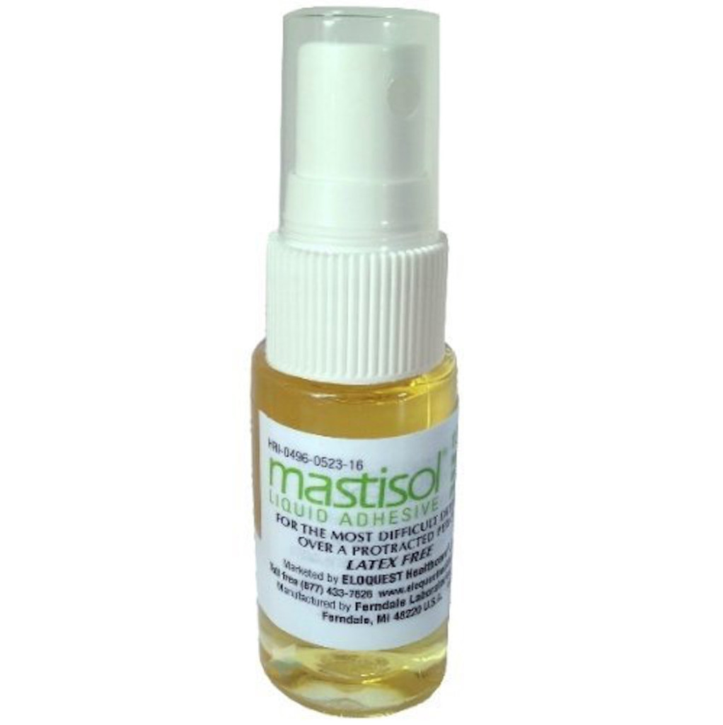 Mastisol Liquid Adhesive Non-water soluble skin barrier 2 oz