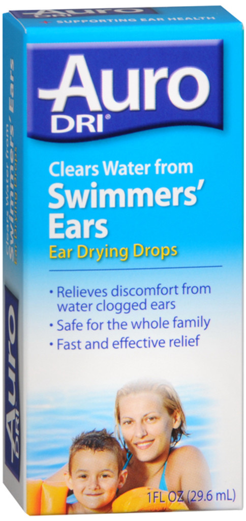 Auro Water Drying Aid 1 oz Clears water from swimmers ears