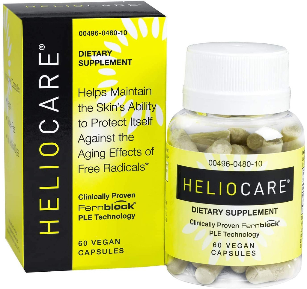 Heliocare Complément alimentaire soin de la peau 240 mg 60 gélules végétales