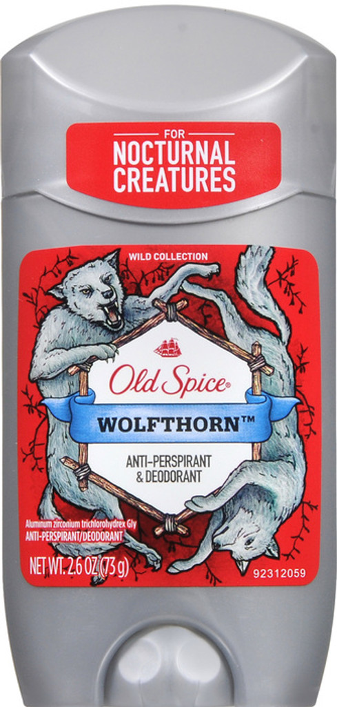 Old spice anti-perspirant 2,6 unse wolfhorn solid 2,6 oz