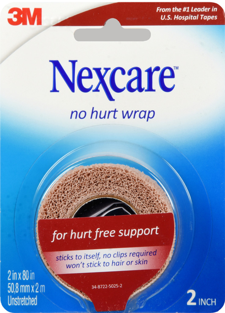 Nexcare No Hurt Wrap 2” x 80” 1 Each