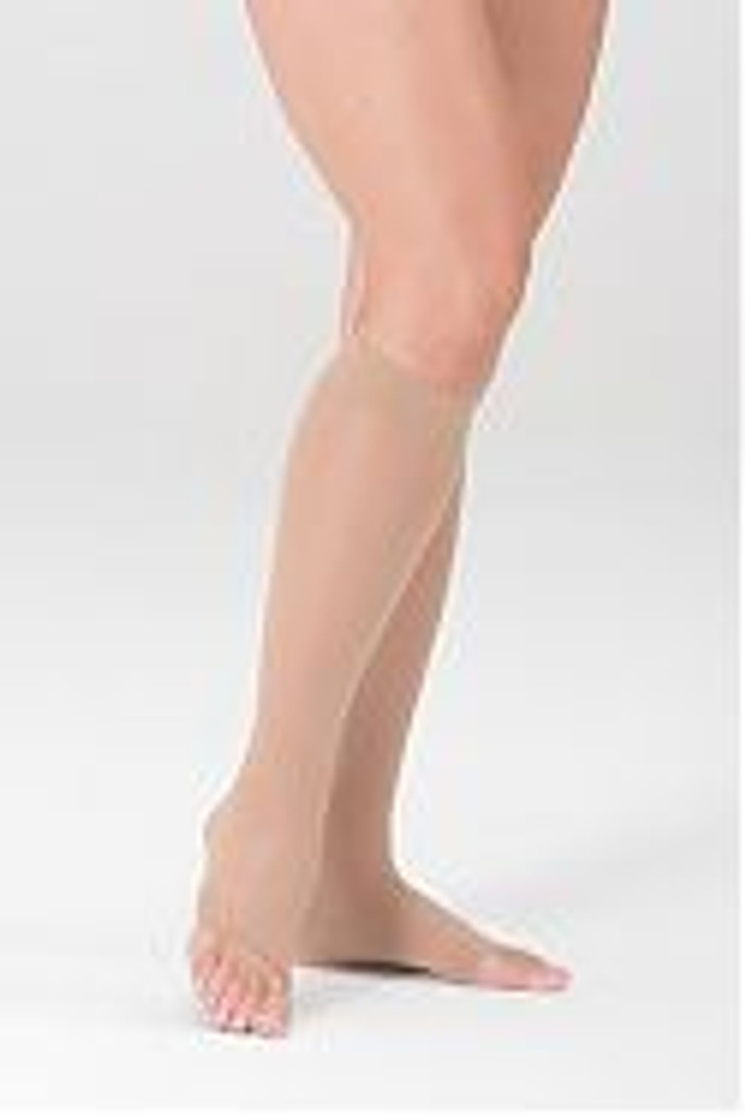 Mediven Sheer & Soft Women's OPEN TOE Knee Highs 20-30 mmHg