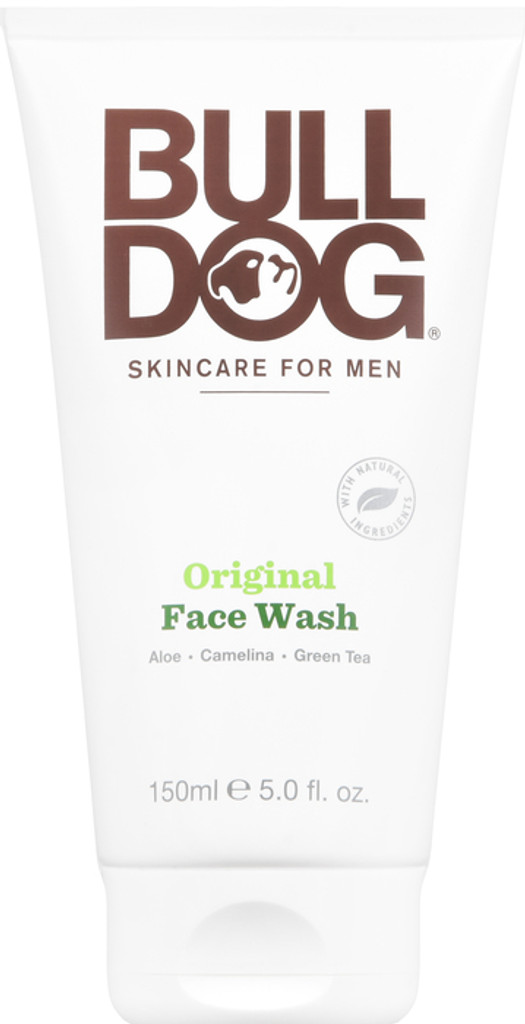 Bulldog Herre Hudpleie og Grooming Original Face Wash 5 Unse