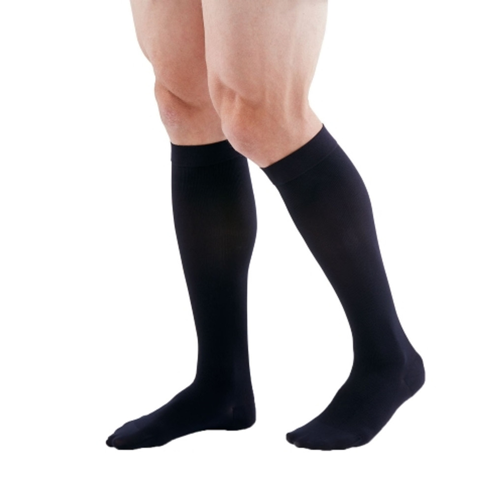 Mediven Patriot Men's Ribbed Knee Highs 30-40mmHg